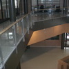 balustrada inox lemn sticla